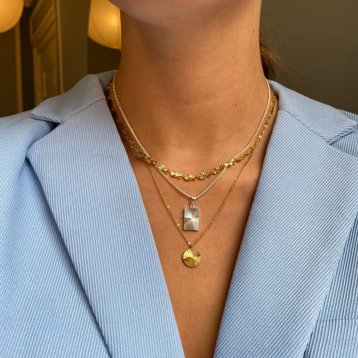 Sun Kiss Choker 18K Guldbelagt Camilla Krøyer Jewellery