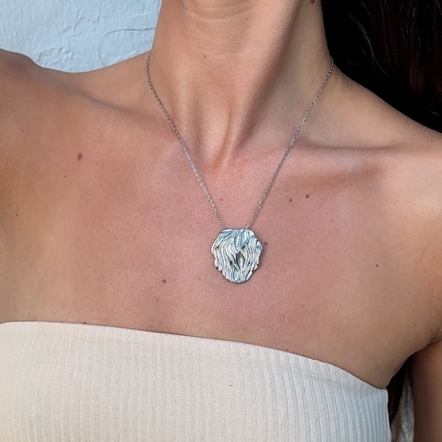 Wind Tide Halsband Silverfärgad