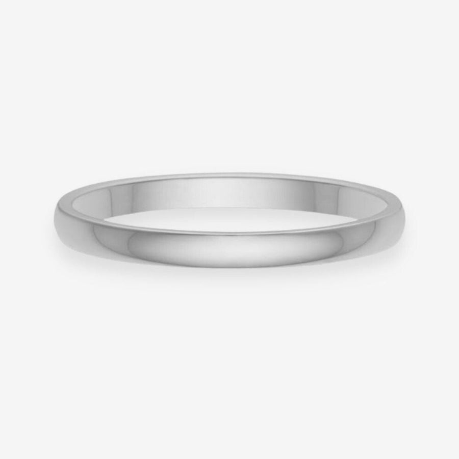 Classic Band Ring Silverfärgad 2mm