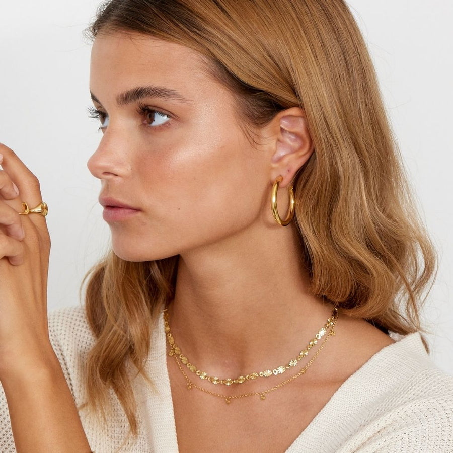 Sun Kiss Choker 18K Guldbelagt Camilla Krøyer Jewellery