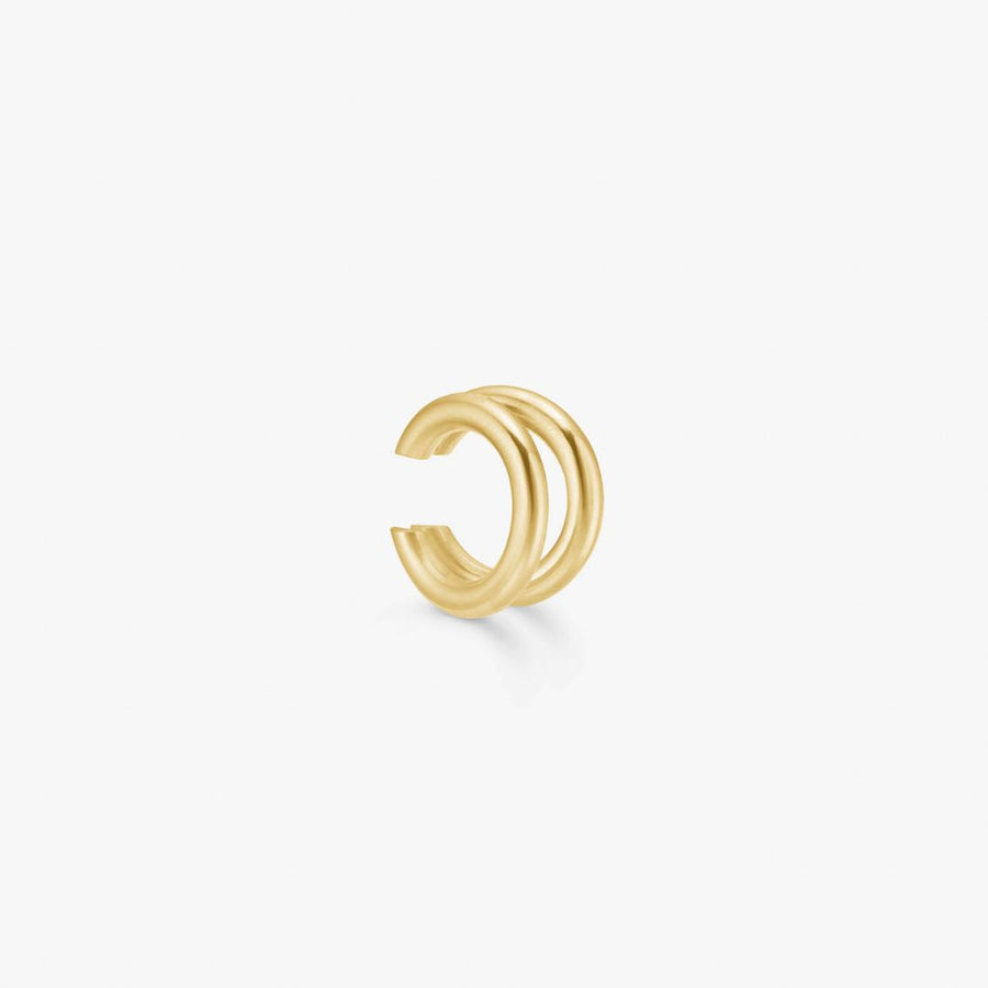 Classic Double Ear Cuff 18K Guldplätering