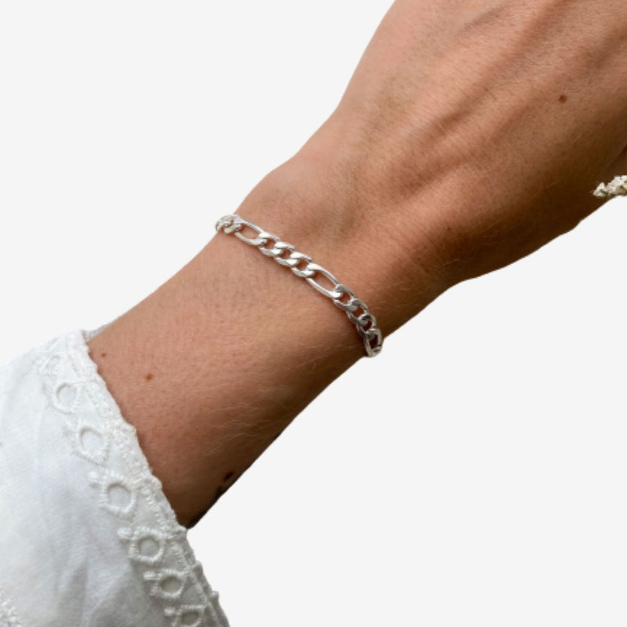 Figaro armbånd 925 Sølvbelagt 5mm Camilla Krøyer Jewellery